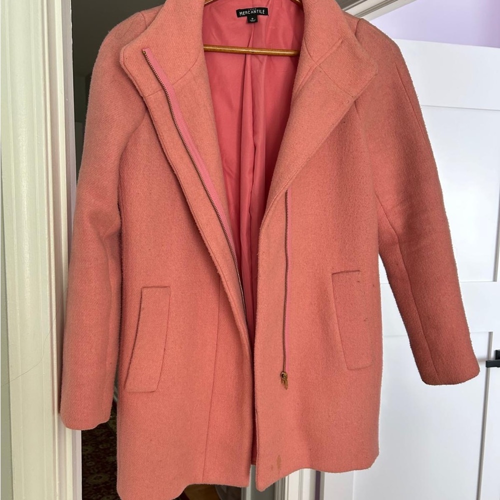 Jcrew factory pink Coat size 0